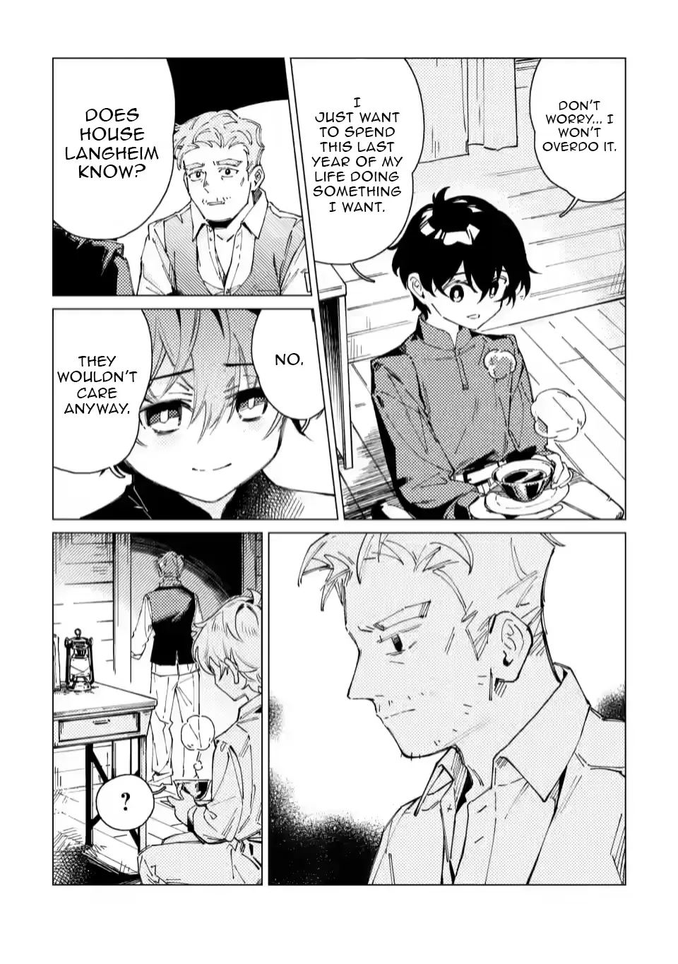 The Duke's Son with One Year to Live Wants to Travel Chapter 1 page 35