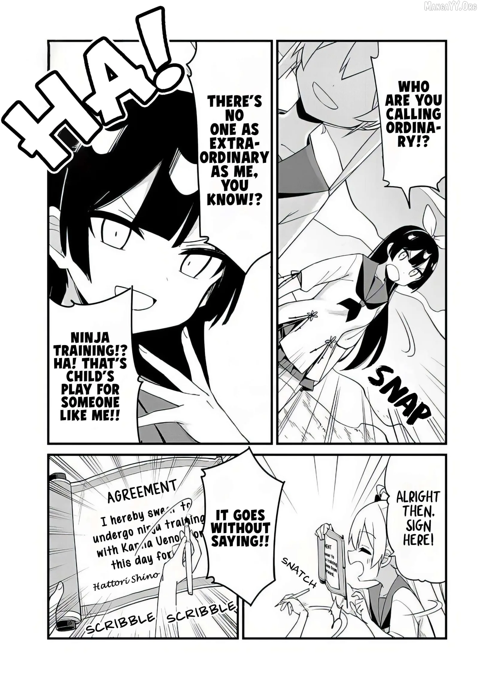 Shichi Genme wa Ninja Shugyou Desu! Chapter 1 page 21