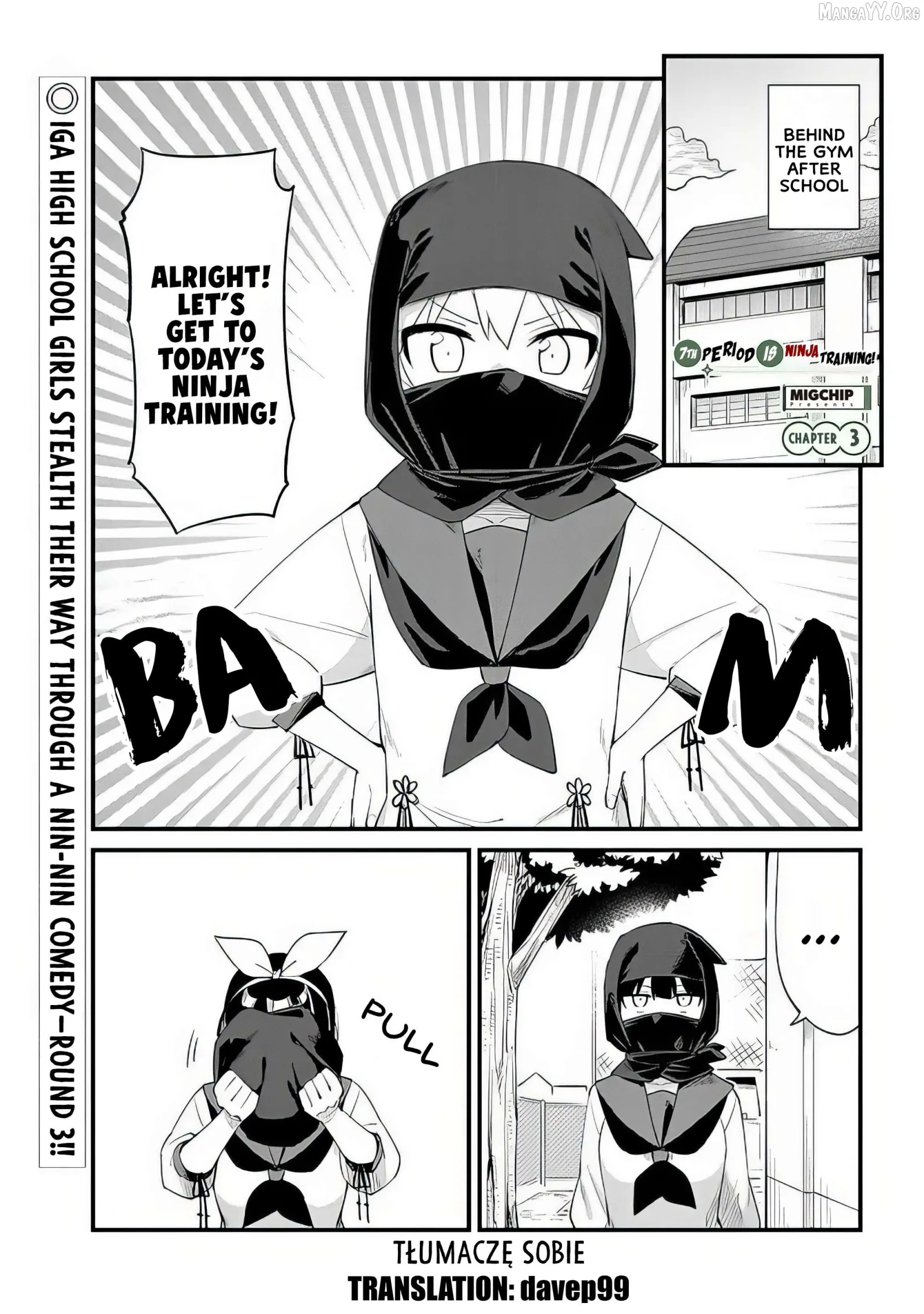 Shichi Genme wa Ninja Shugyou Desu! Chapter 3 page 1