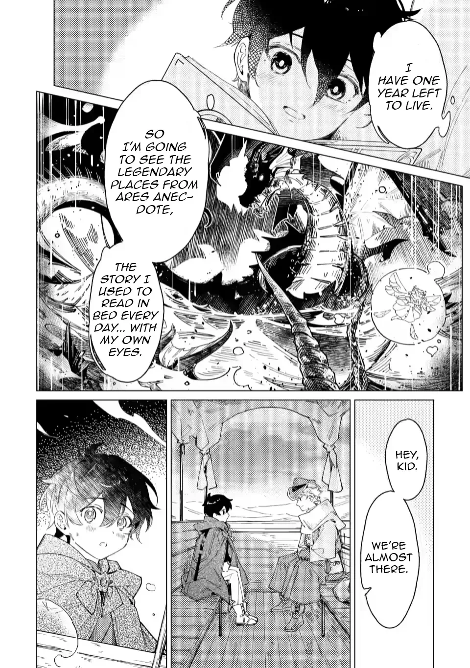 The Duke's Son with One Year to Live Wants to Travel Chapter 2.1 page 4