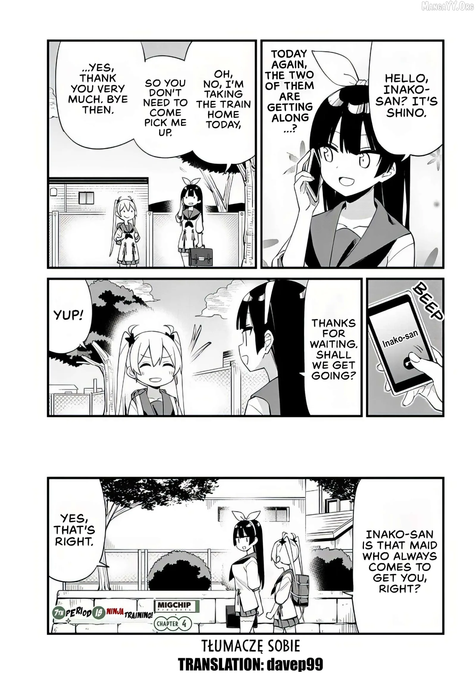 Shichi Genme wa Ninja Shugyou Desu! Chapter 4 page 1