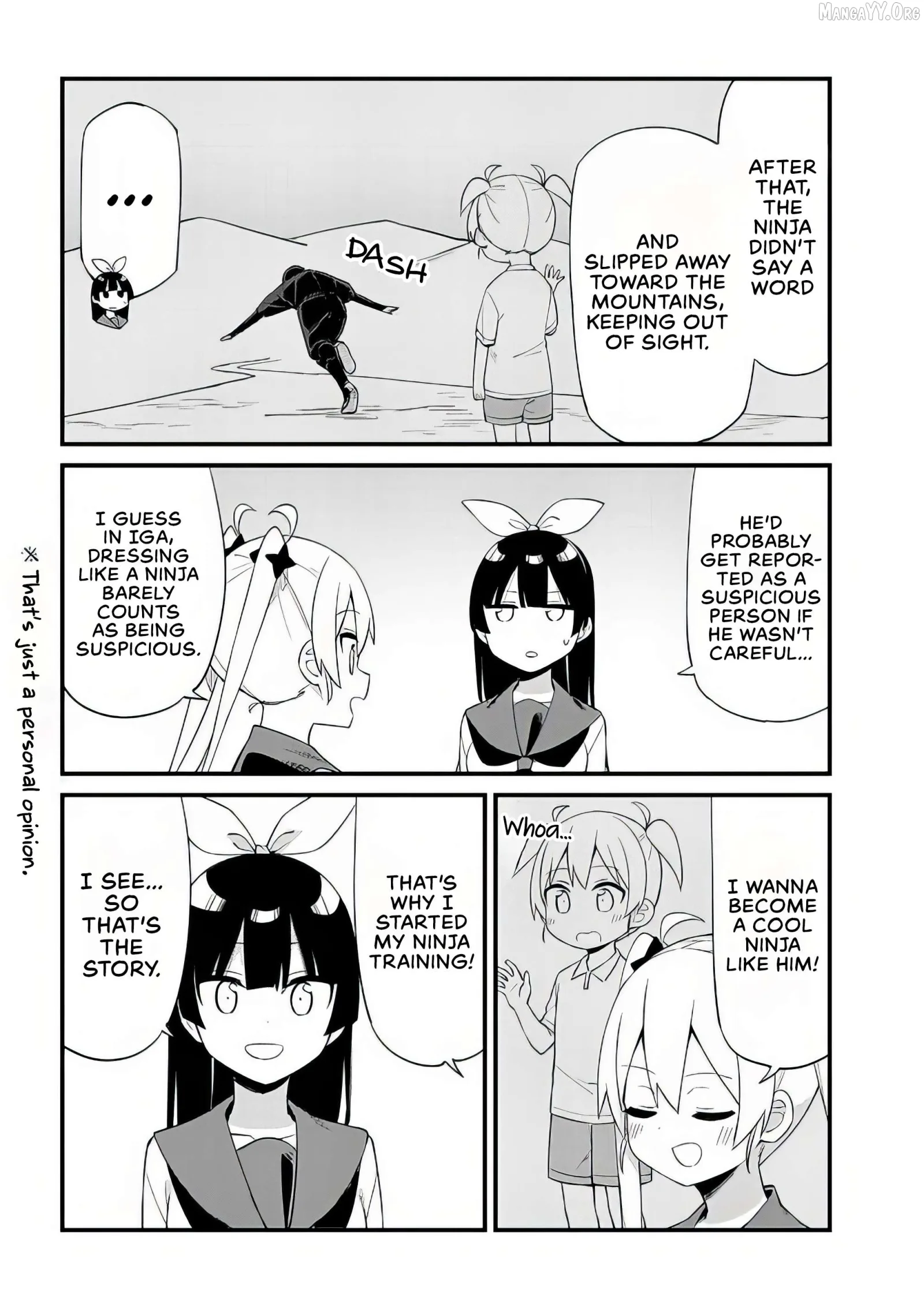 Shichi Genme wa Ninja Shugyou Desu! Chapter 4 page 8