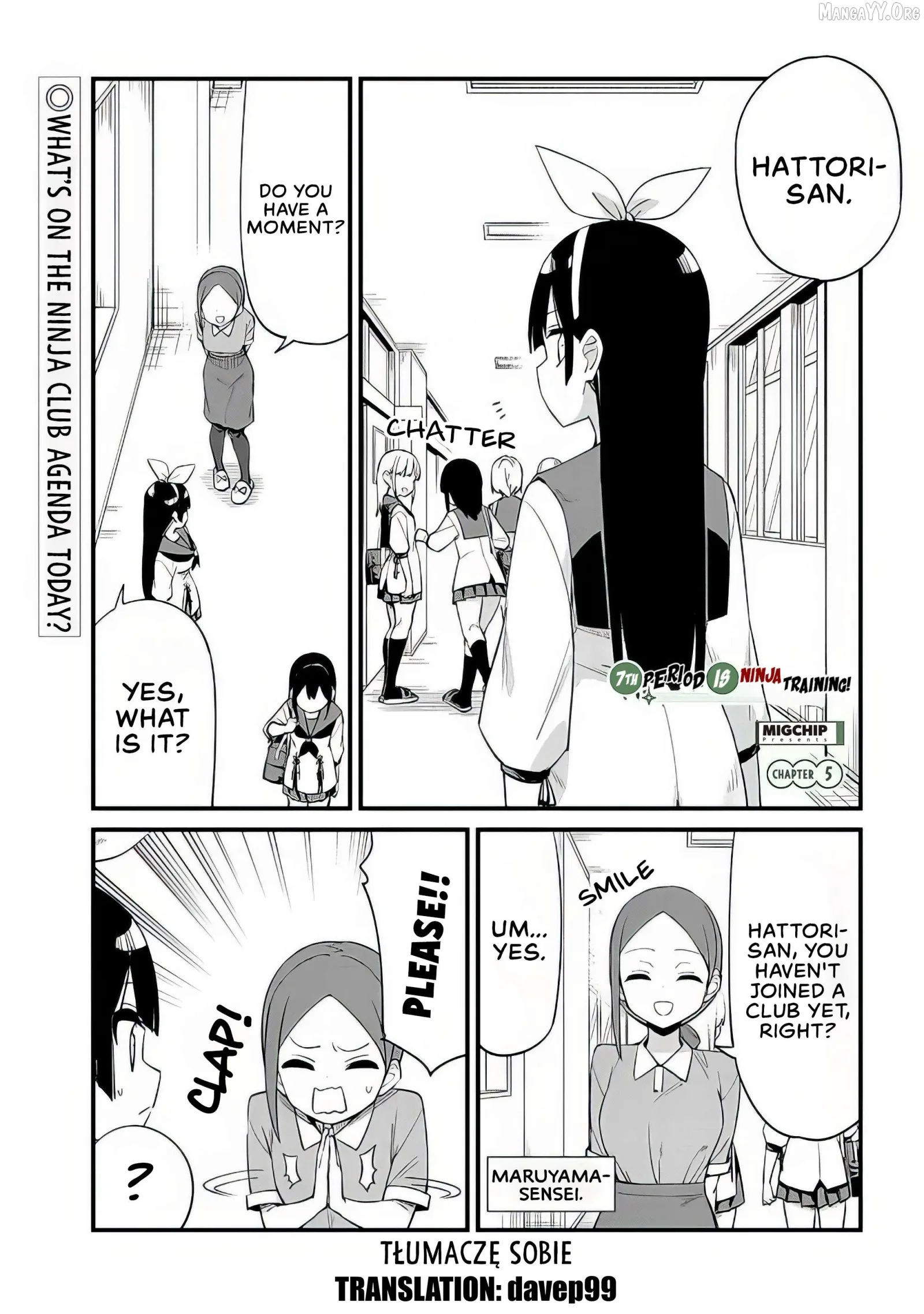 Shichi Genme wa Ninja Shugyou Desu! Chapter 5 page 1