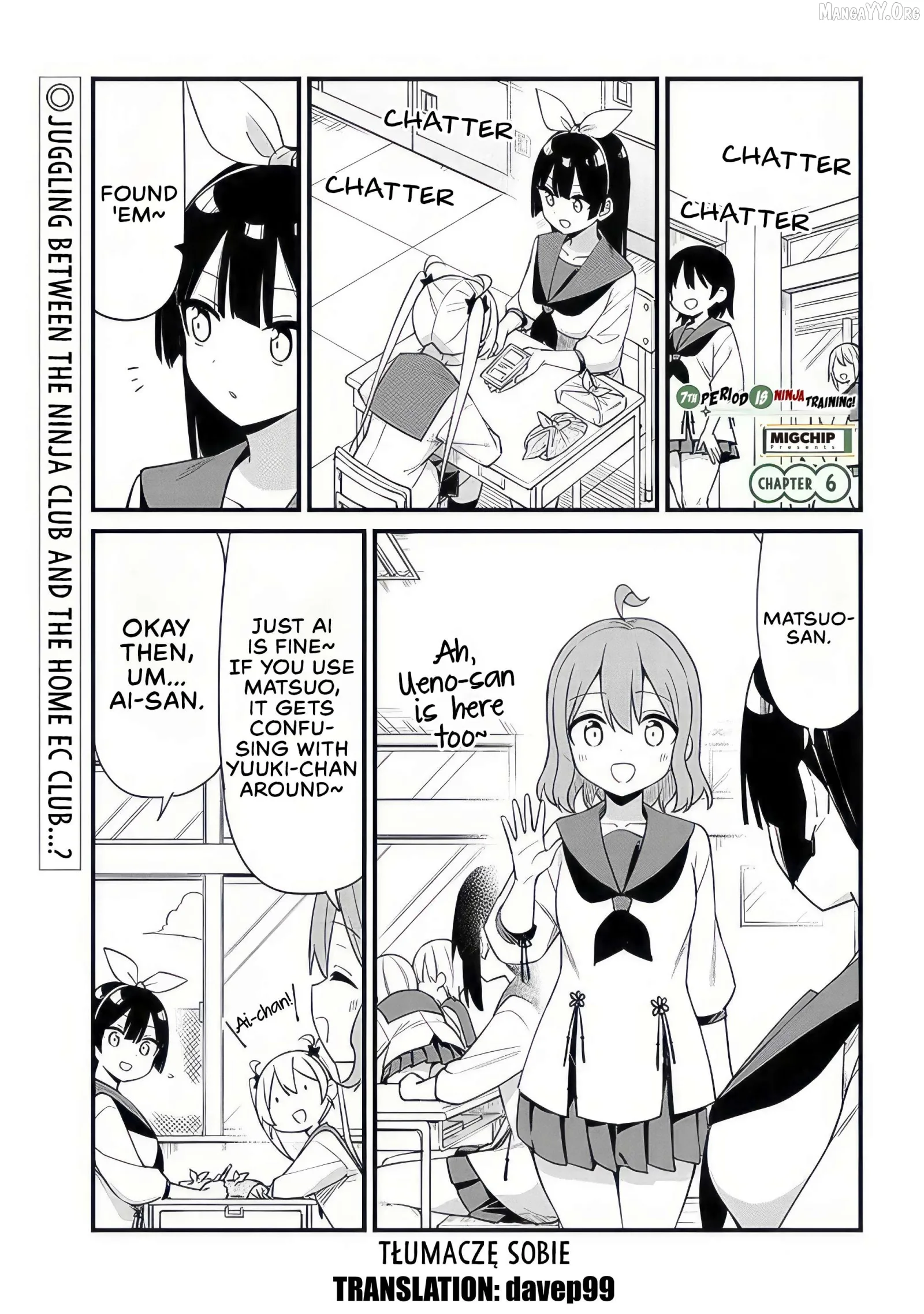 Shichi Genme wa Ninja Shugyou Desu! Chapter 6 page 1