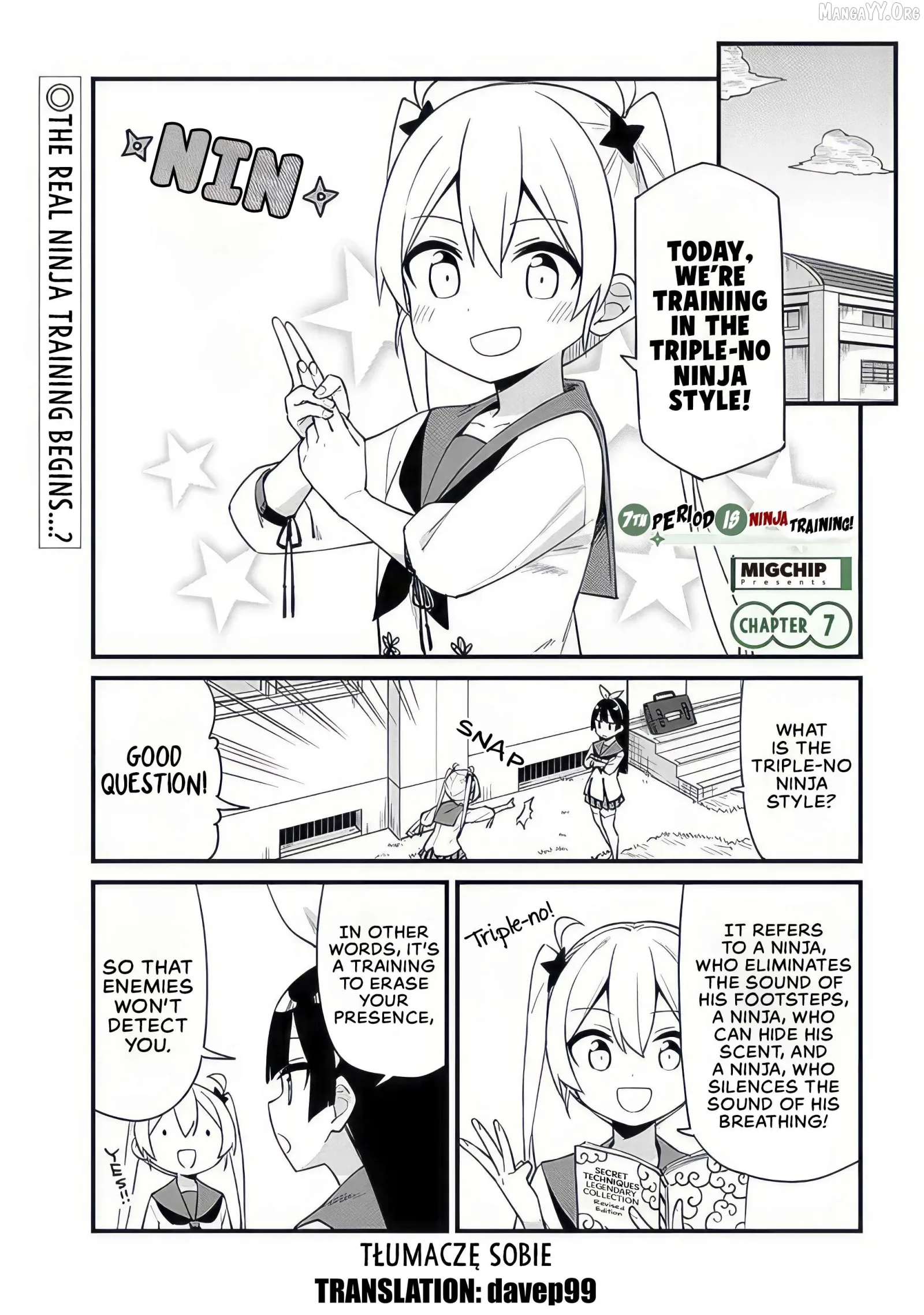 Shichi Genme wa Ninja Shugyou Desu! Chapter 7 page 1