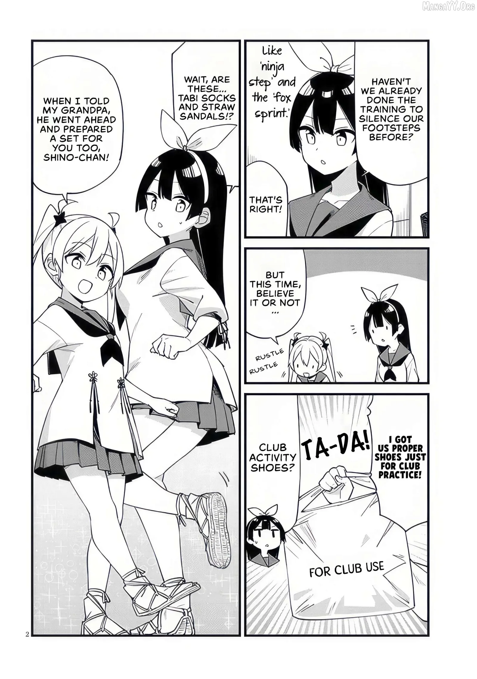 Shichi Genme wa Ninja Shugyou Desu! Chapter 7 page 2