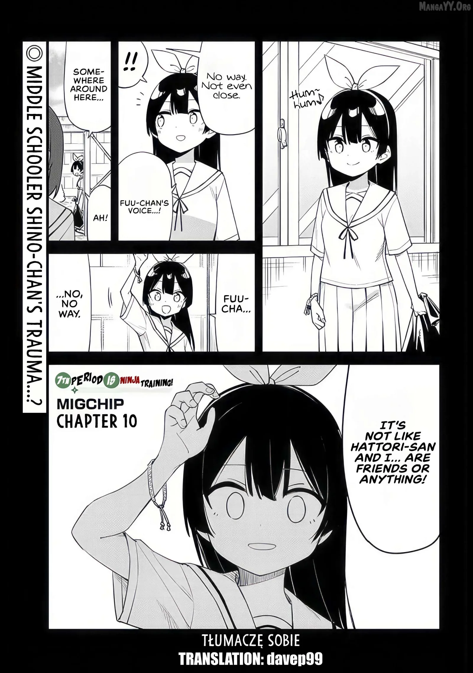 Shichi Genme wa Ninja Shugyou Desu! Chapter 10 page 1
