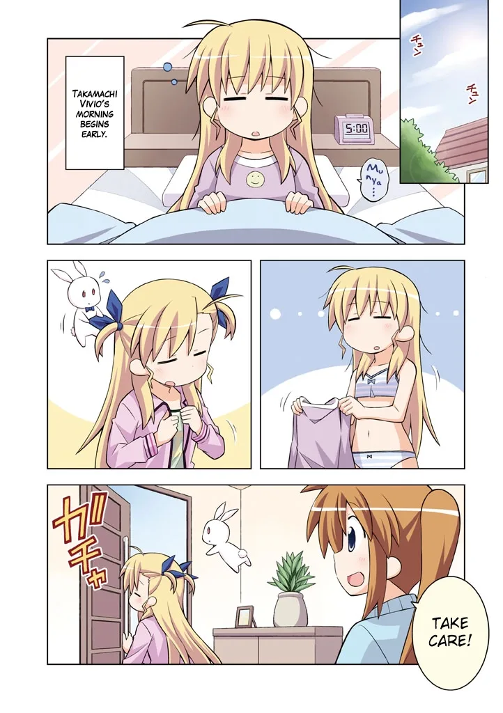 Mahou Shoujo Lyrical Nanoha Vivid Life Chapter 0 page 4