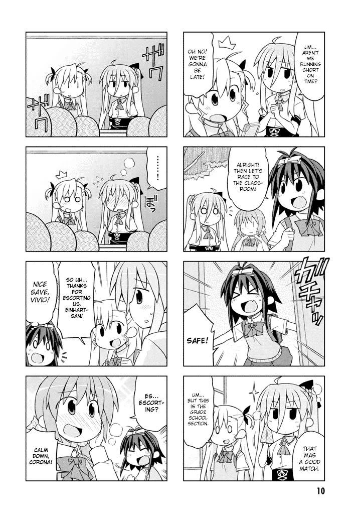 Mahou Shoujo Lyrical Nanoha Vivid Life Chapter 0 page 12