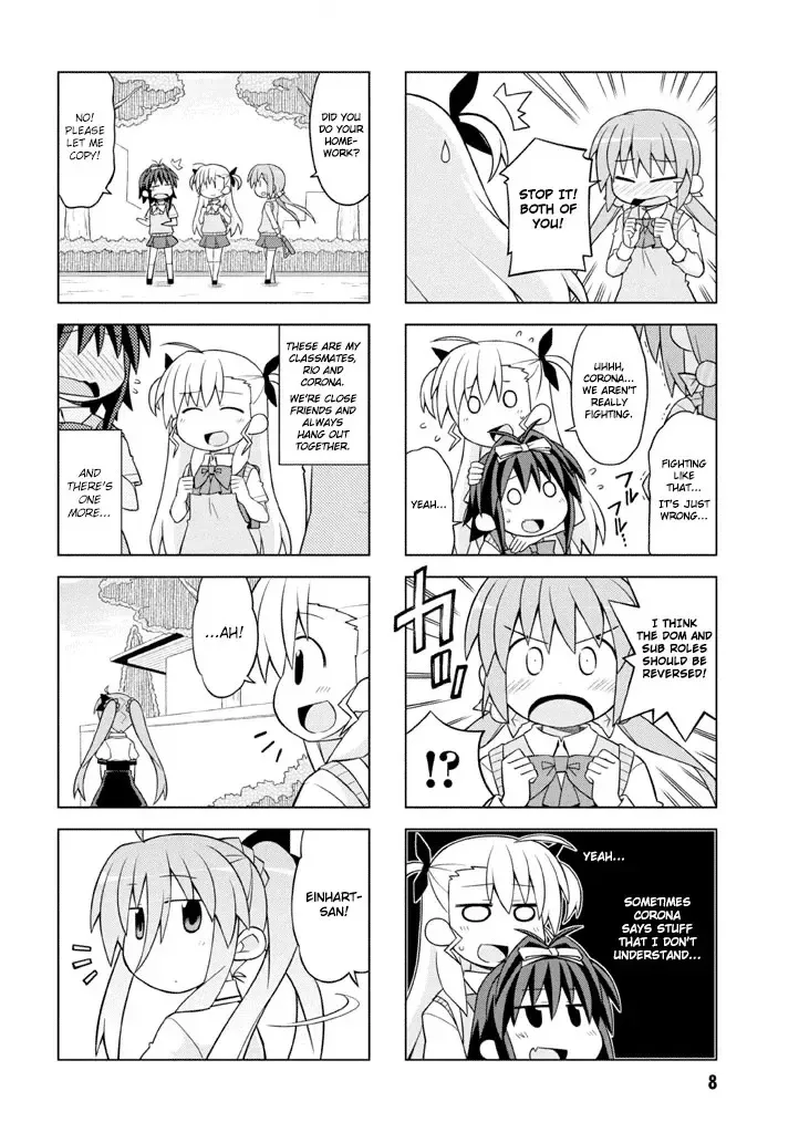 Mahou Shoujo Lyrical Nanoha Vivid Life Chapter 0 page 10