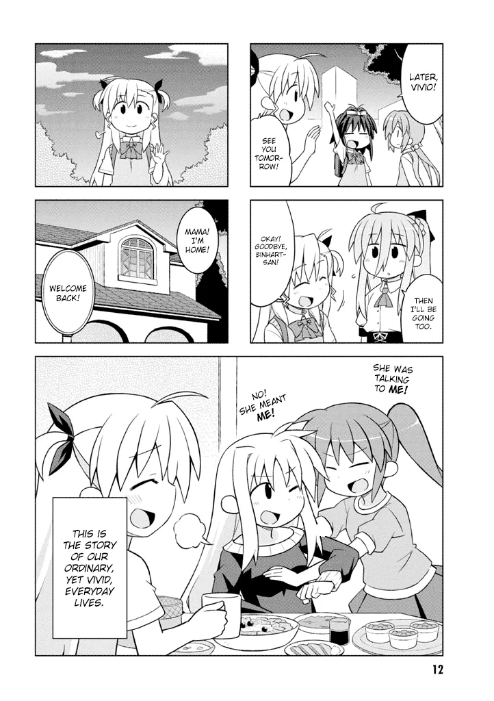 Mahou Shoujo Lyrical Nanoha Vivid Life Chapter 0 page 14