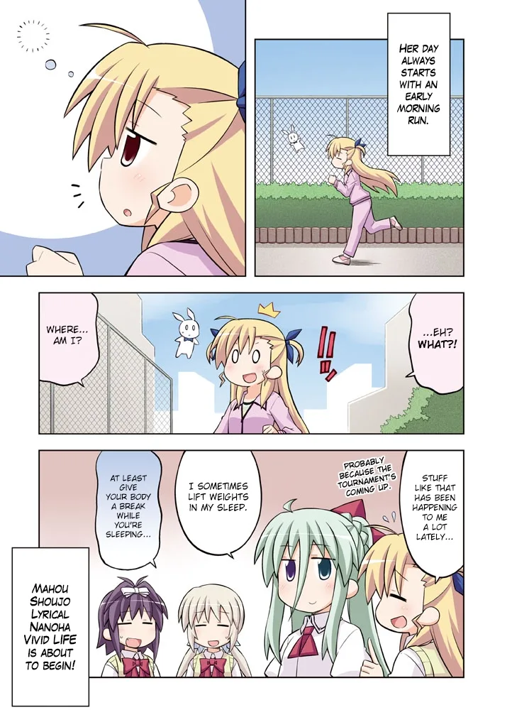 Mahou Shoujo Lyrical Nanoha Vivid Life Chapter 0 page 5