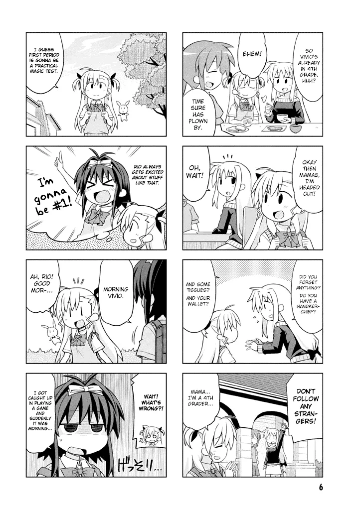 Mahou Shoujo Lyrical Nanoha Vivid Life Chapter 0 page 8