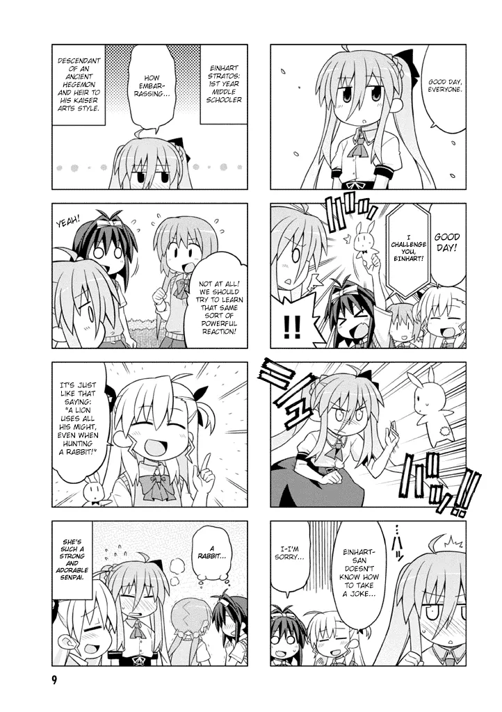 Mahou Shoujo Lyrical Nanoha Vivid Life Chapter 0 page 11