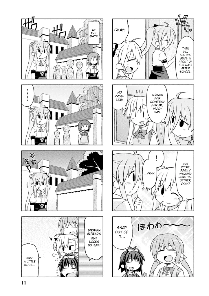 Mahou Shoujo Lyrical Nanoha Vivid Life Chapter 0 page 13