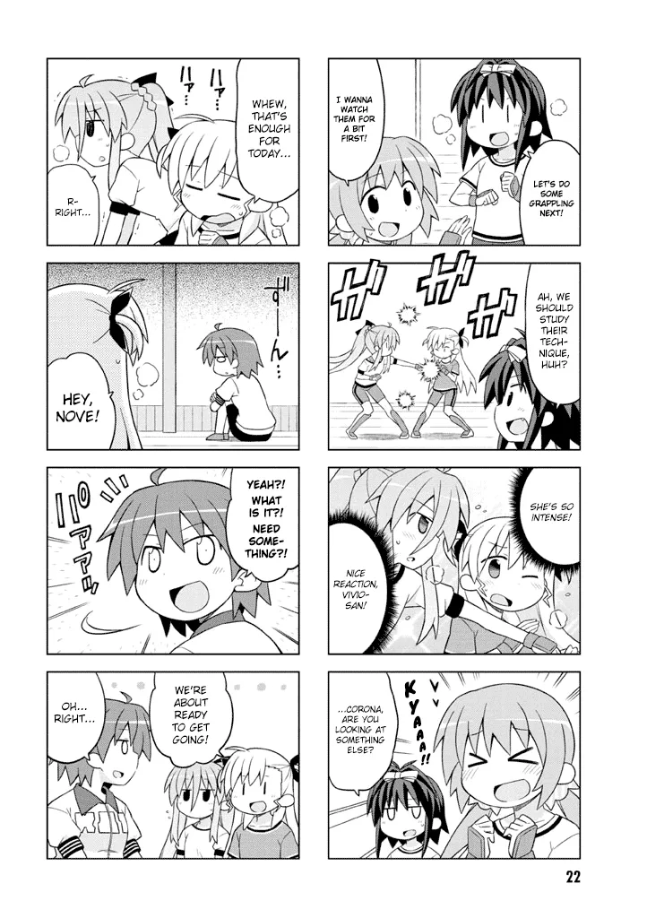 Mahou Shoujo Lyrical Nanoha Vivid Life Chapter 0 page 24