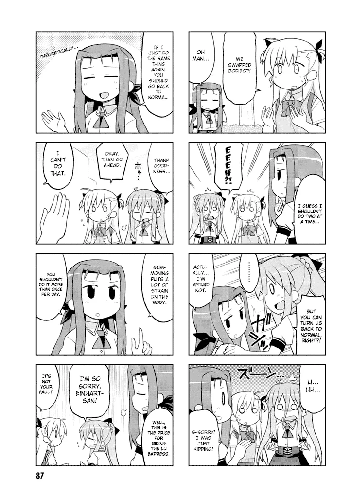 Mahou Shoujo Lyrical Nanoha Vivid Life Chapter 0 page 89