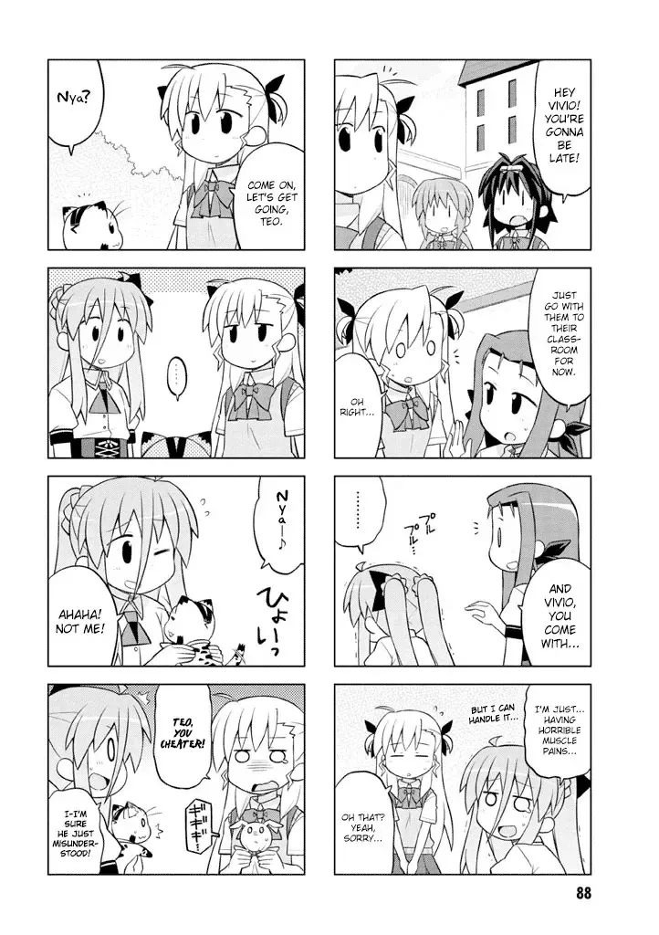 Mahou Shoujo Lyrical Nanoha Vivid Life Chapter 0 page 90