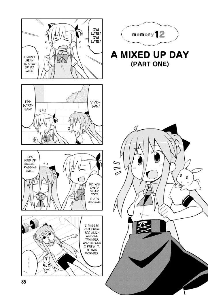 Mahou Shoujo Lyrical Nanoha Vivid Life Chapter 0 page 87