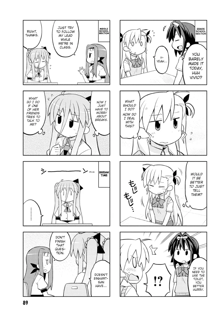 Mahou Shoujo Lyrical Nanoha Vivid Life Chapter 0 page 91