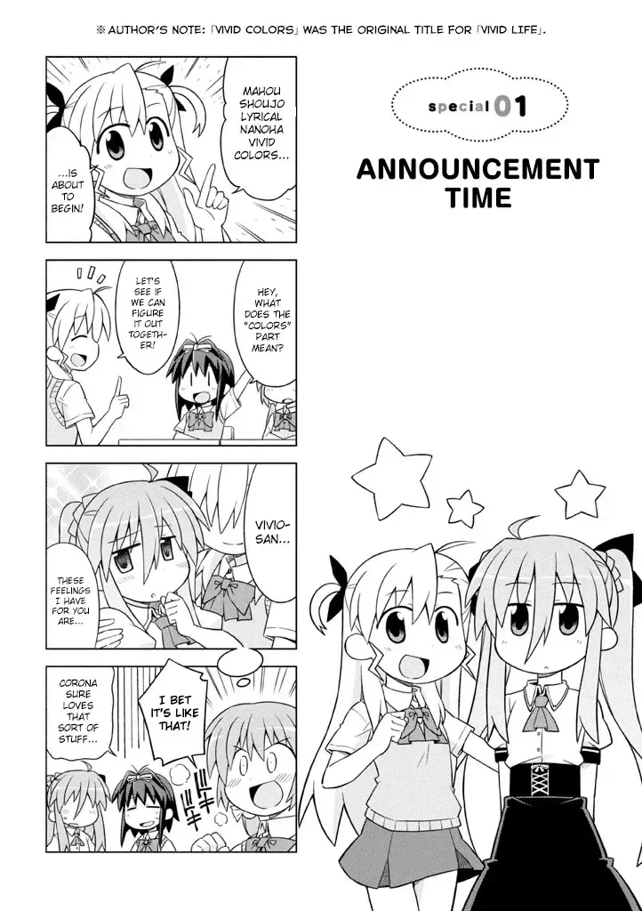 Mahou Shoujo Lyrical Nanoha Vivid Life Chapter 0 page 110