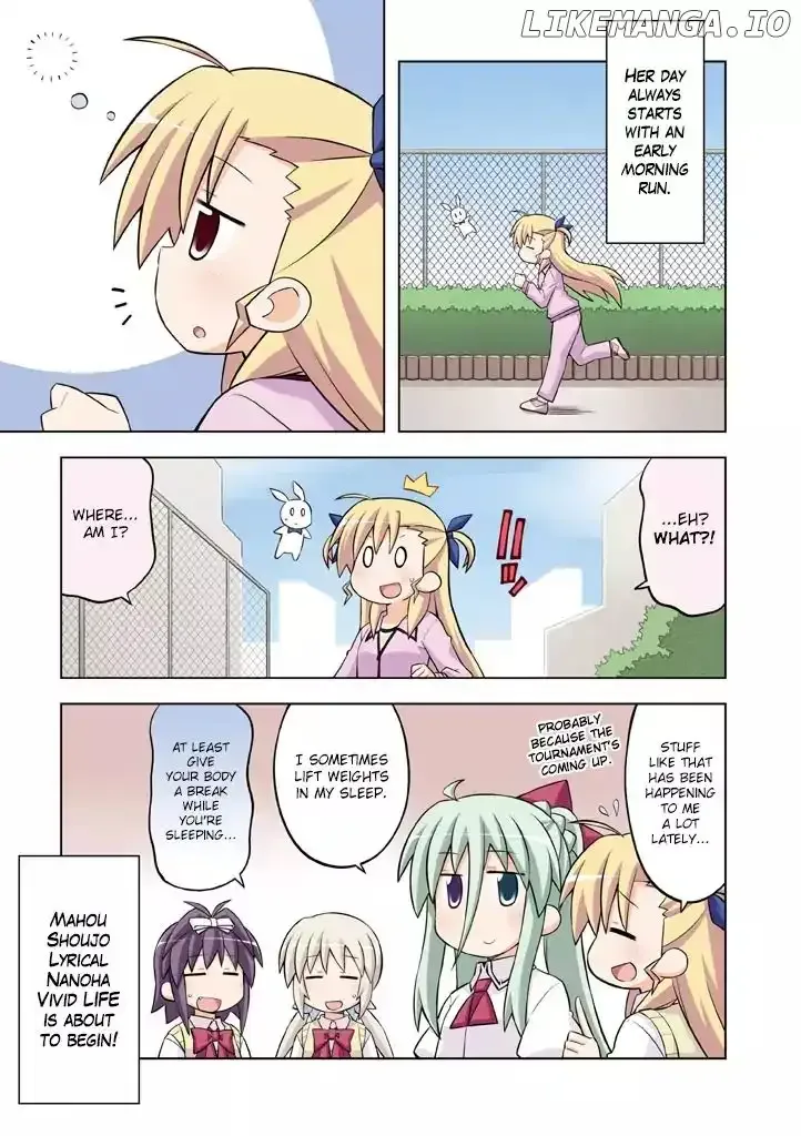 Mahou Shoujo Lyrical Nanoha Vivid Life Chapter 1 page 5