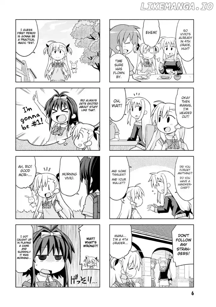 Mahou Shoujo Lyrical Nanoha Vivid Life Chapter 1 page 8