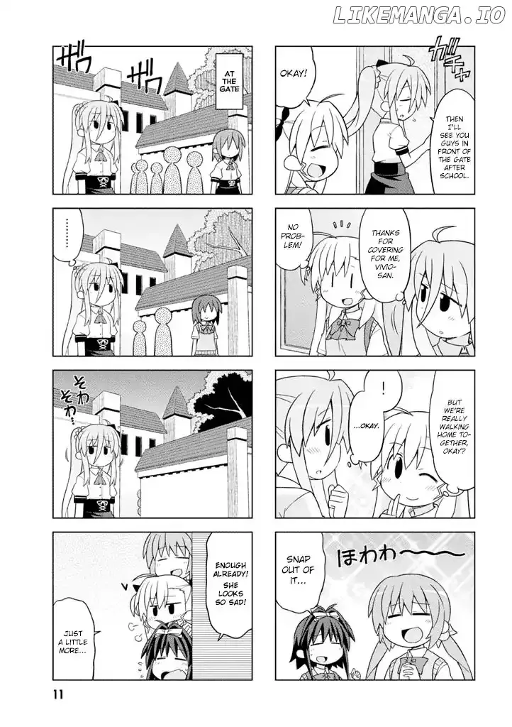 Mahou Shoujo Lyrical Nanoha Vivid Life Chapter 1 page 13