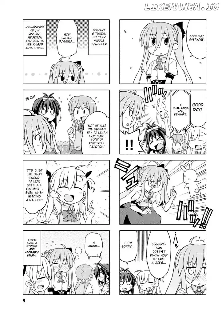 Mahou Shoujo Lyrical Nanoha Vivid Life Chapter 1 page 11