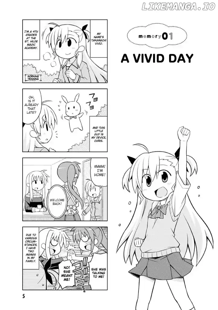 Mahou Shoujo Lyrical Nanoha Vivid Life Chapter 1 page 7