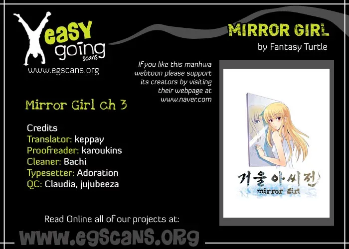 Mirror Girl Chapter 3 page 1