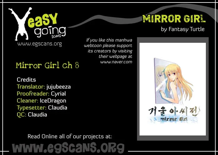 Mirror Girl Chapter 8 page 1