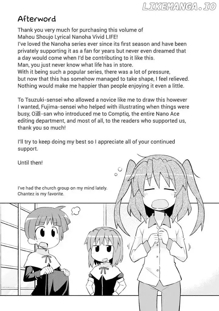 Mahou Shoujo Lyrical Nanoha Vivid Life Chapter 16 page 13