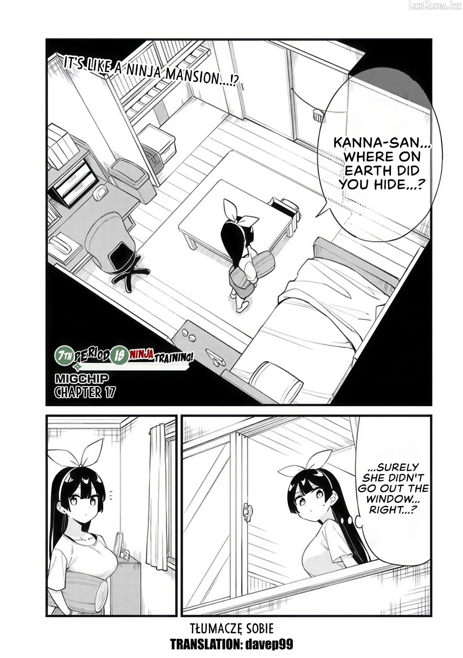 Shichi Genme wa Ninja Shugyou Desu! Chapter 17 page 1
