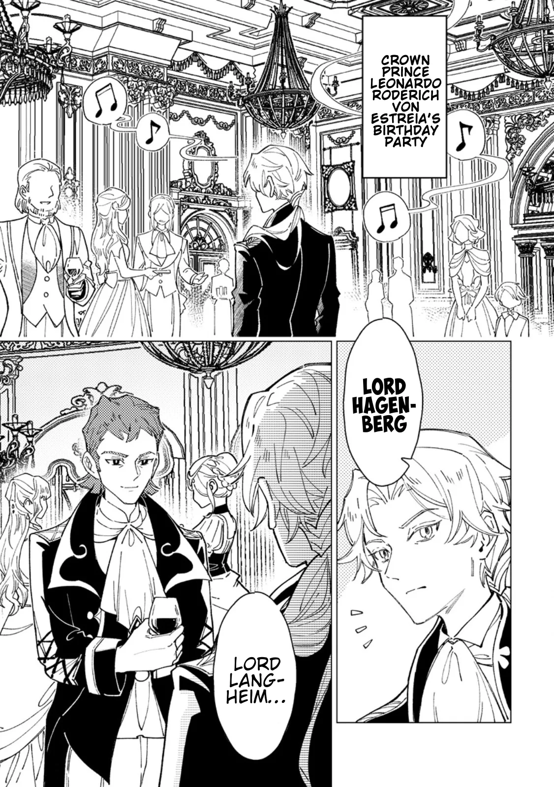 The Duke's Son with One Year to Live Wants to Travel Chapter 10 page 1