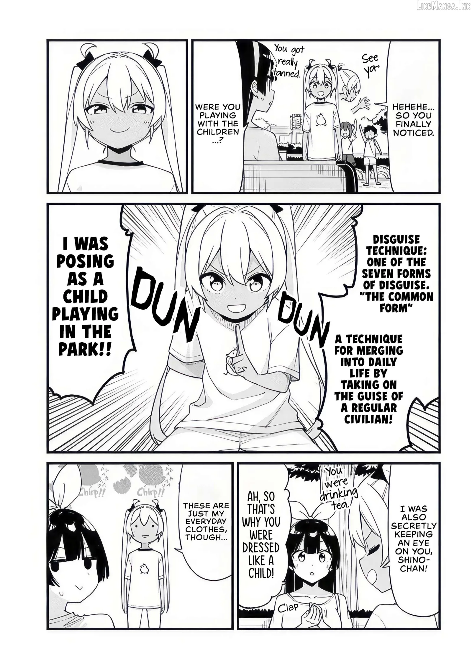 Shichi Genme wa Ninja Shugyou Desu! Chapter 20 page 3