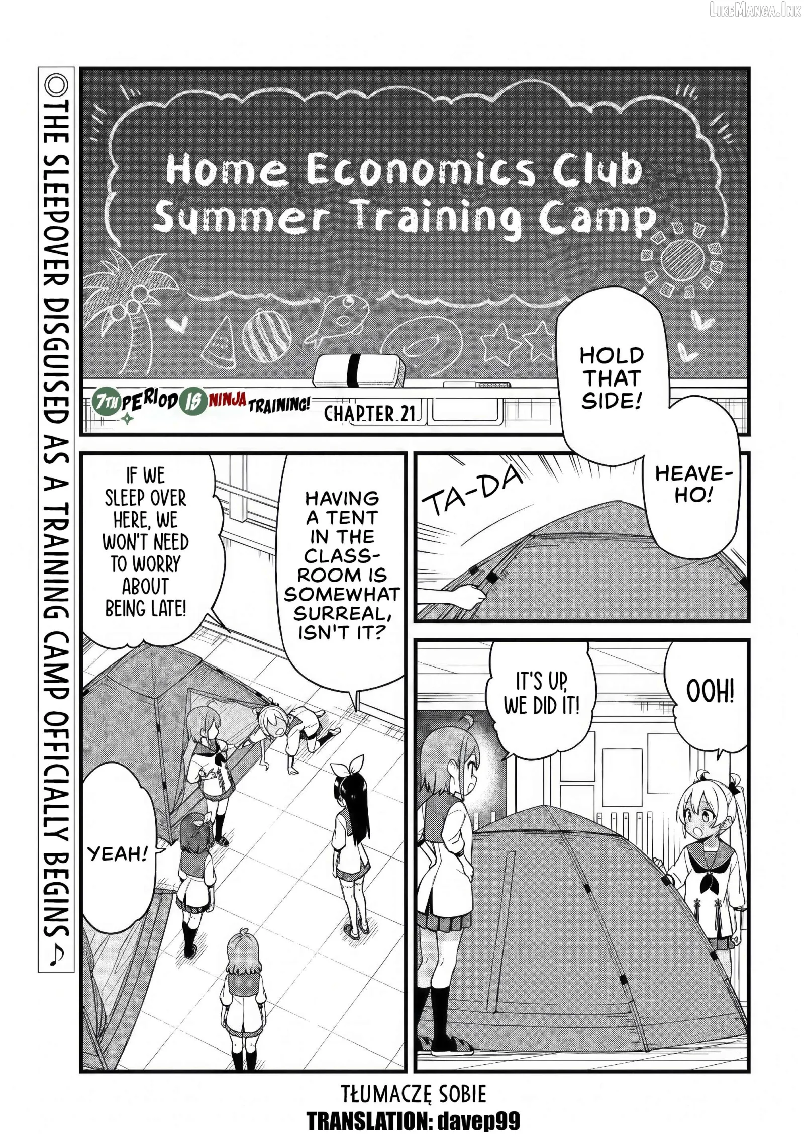 Shichi Genme wa Ninja Shugyou Desu! Chapter 21 page 1
