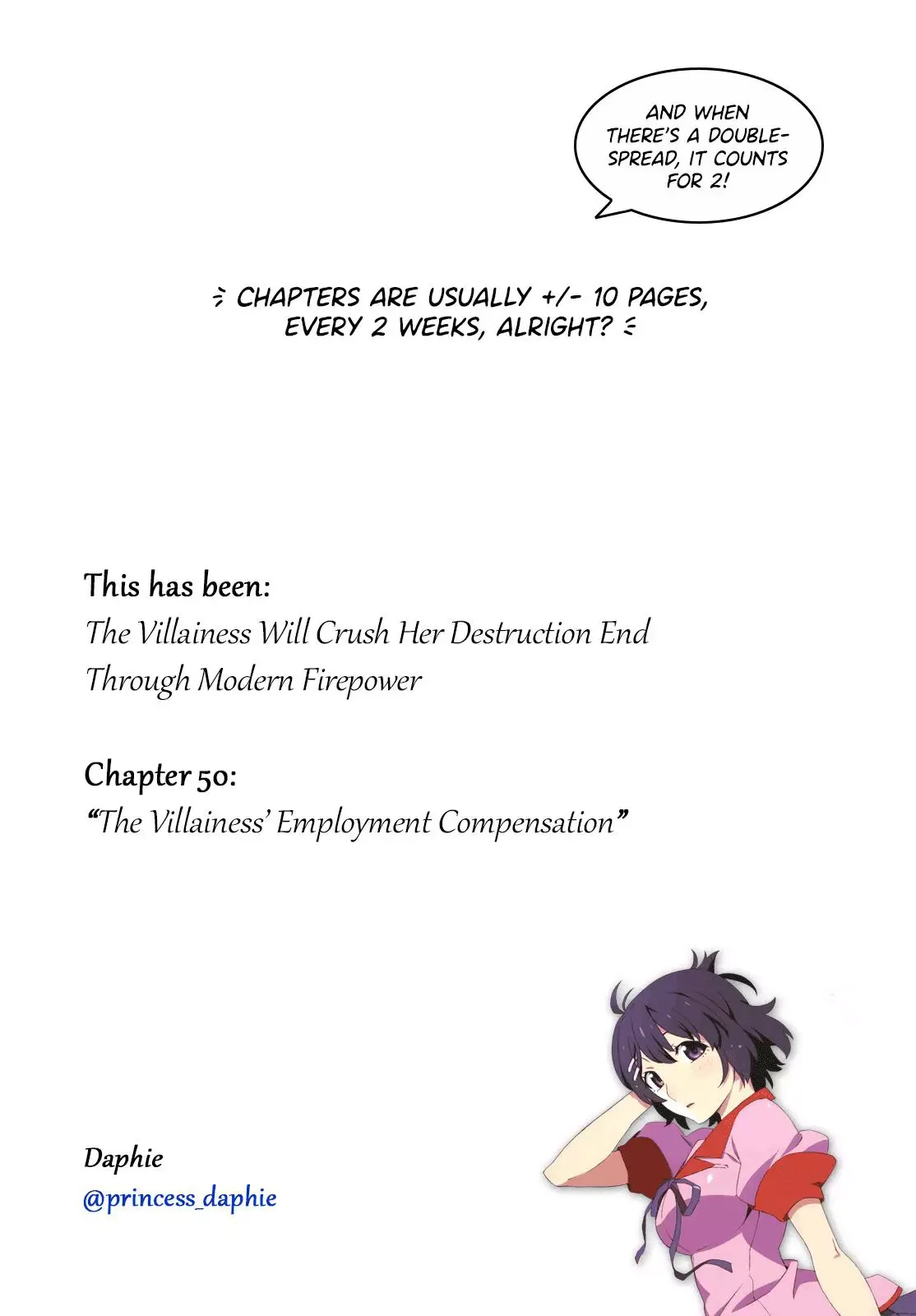 The Villainess Will Crush Her Destruction End Through Modern Firepower Chapter 50 page 11