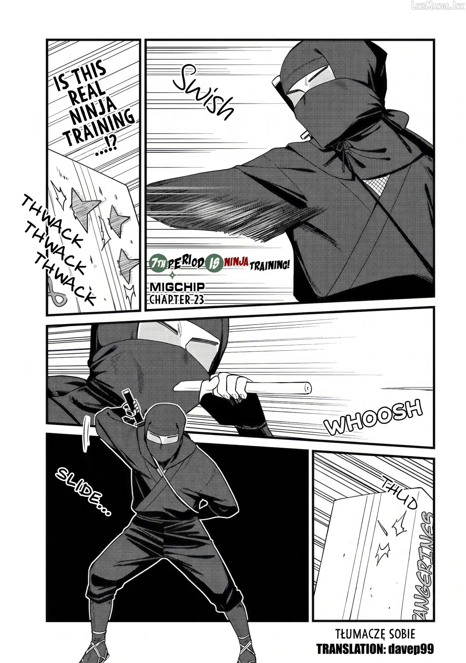 Shichi Genme wa Ninja Shugyou Desu! Chapter 23 page 1