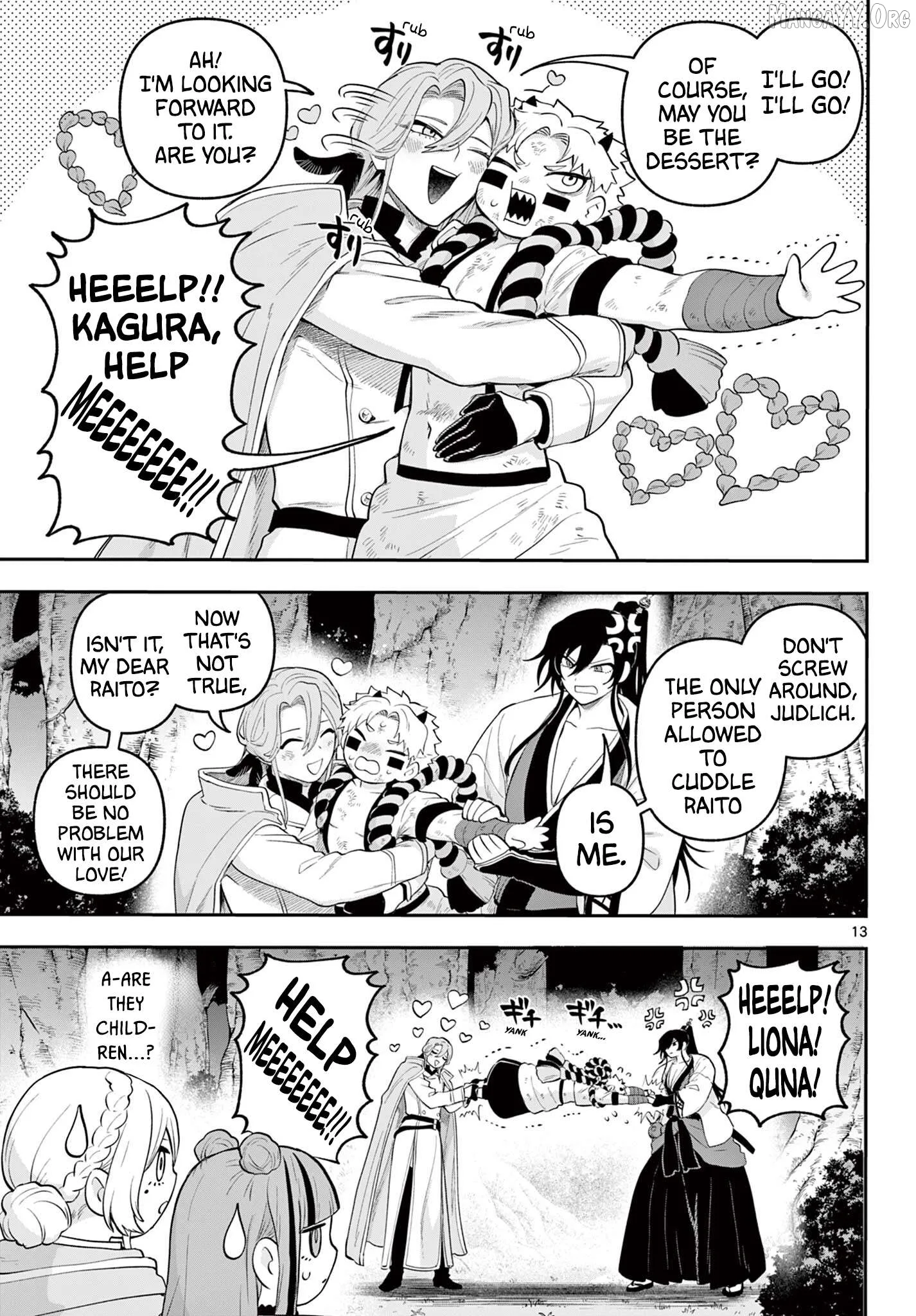 KaguRai: Kagura to Raito Chapter 25 page 13