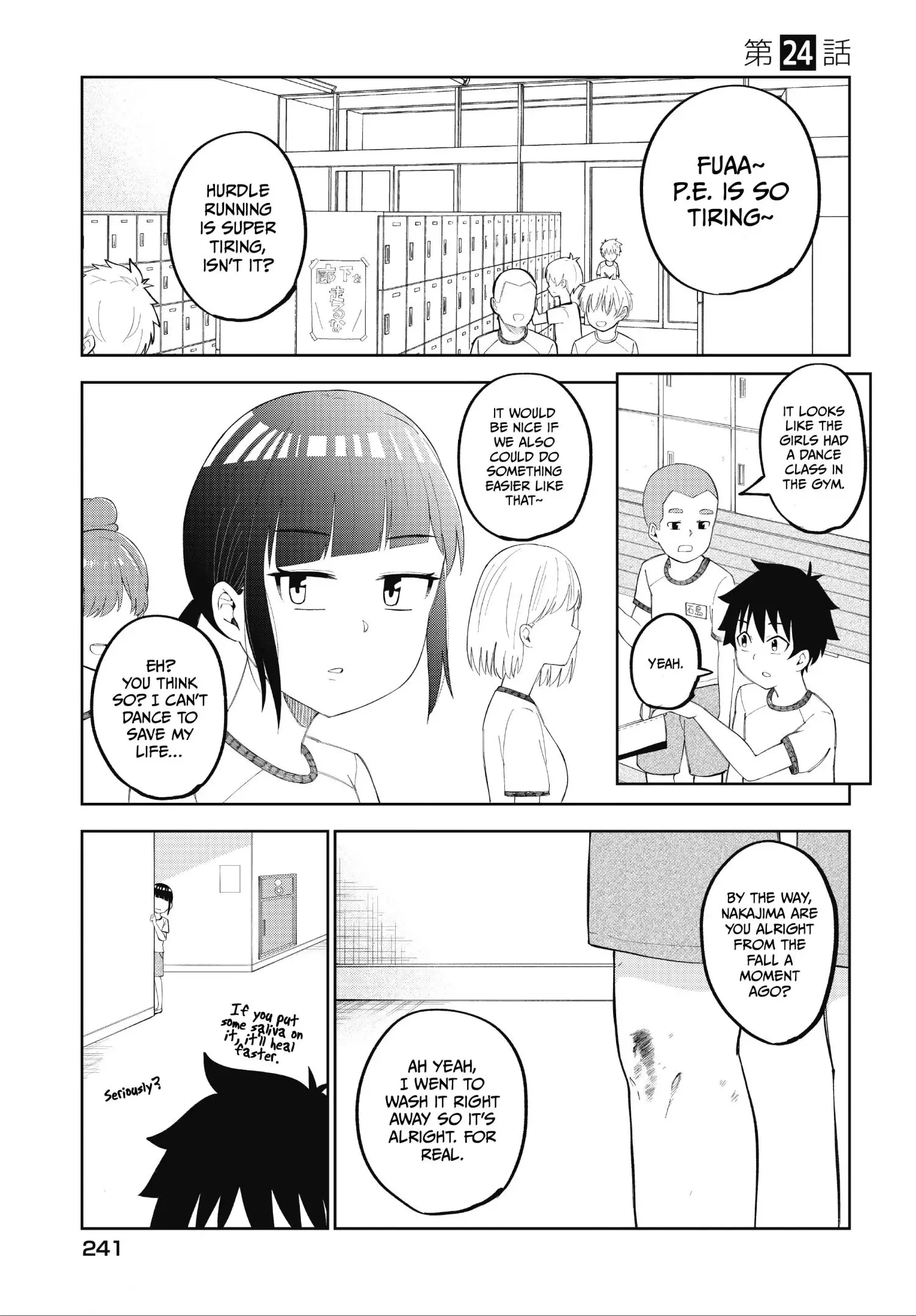 My Classmate Tanaka-San Is Super Scary Chapter 24 page 2