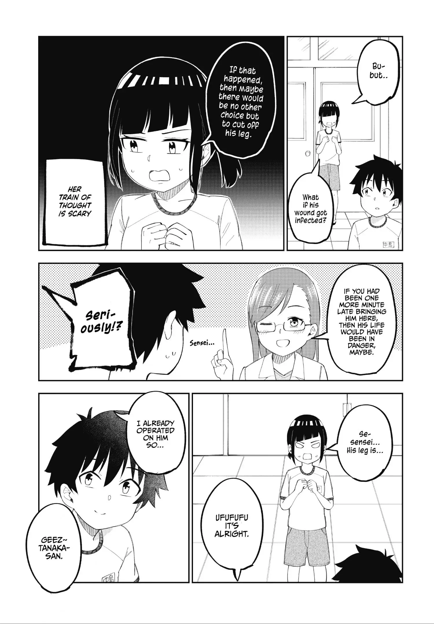 My Classmate Tanaka-San Is Super Scary Chapter 24 page 4