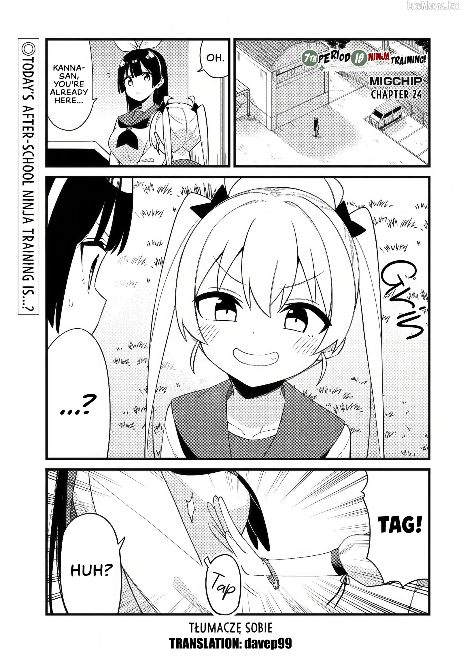 Shichi Genme wa Ninja Shugyou Desu! Chapter 24 page 1