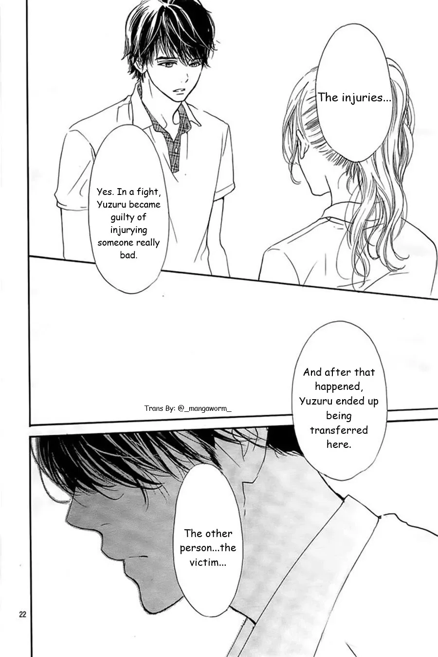 Boku ni Hana no Melancholy Chapter 55 page 21