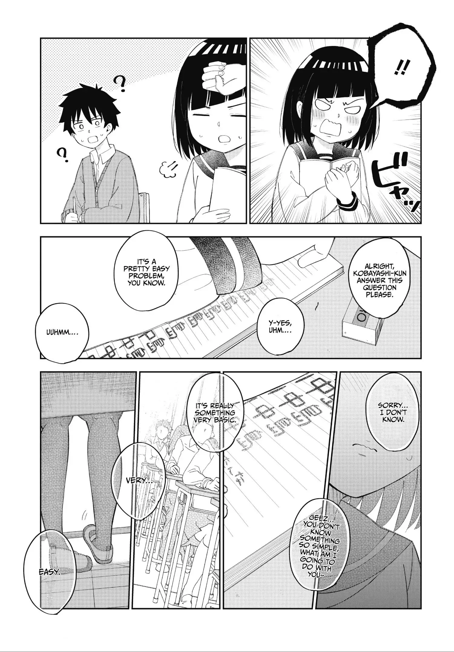 My Classmate Tanaka-San Is Super Scary Chapter 25 page 4