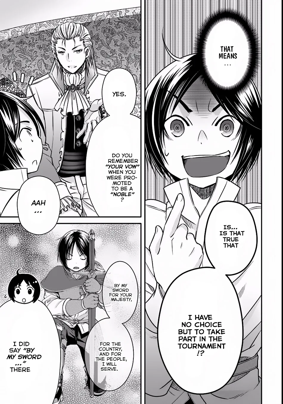 Hachinan tte, Sore wa Nai Deshou! Chapter 24 page 4