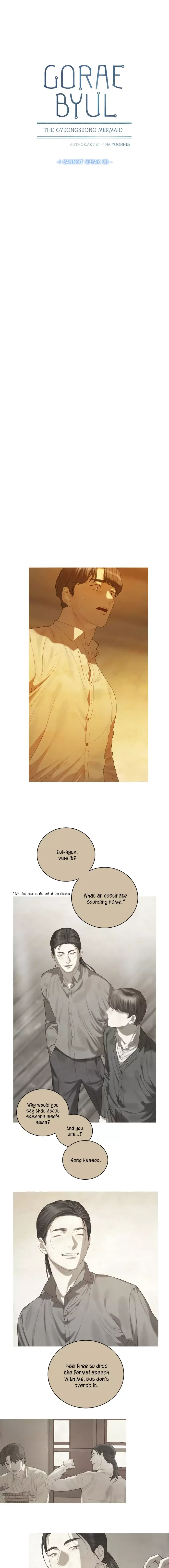 Gorae Byul - The Gyeongseong Mermaid Chapter 25 page 2