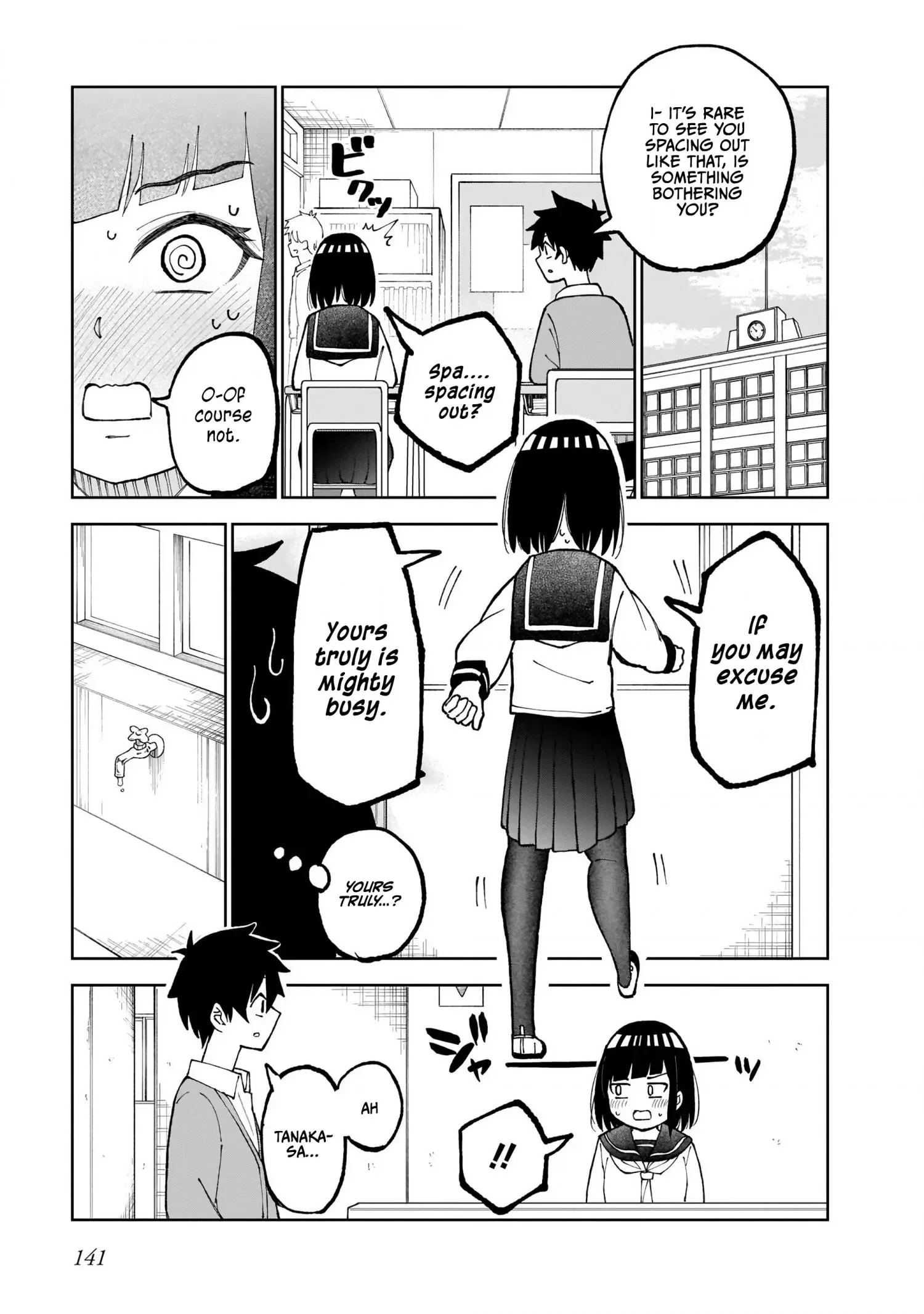 My Classmate Tanaka-San Is Super Scary Chapter 26 page 4