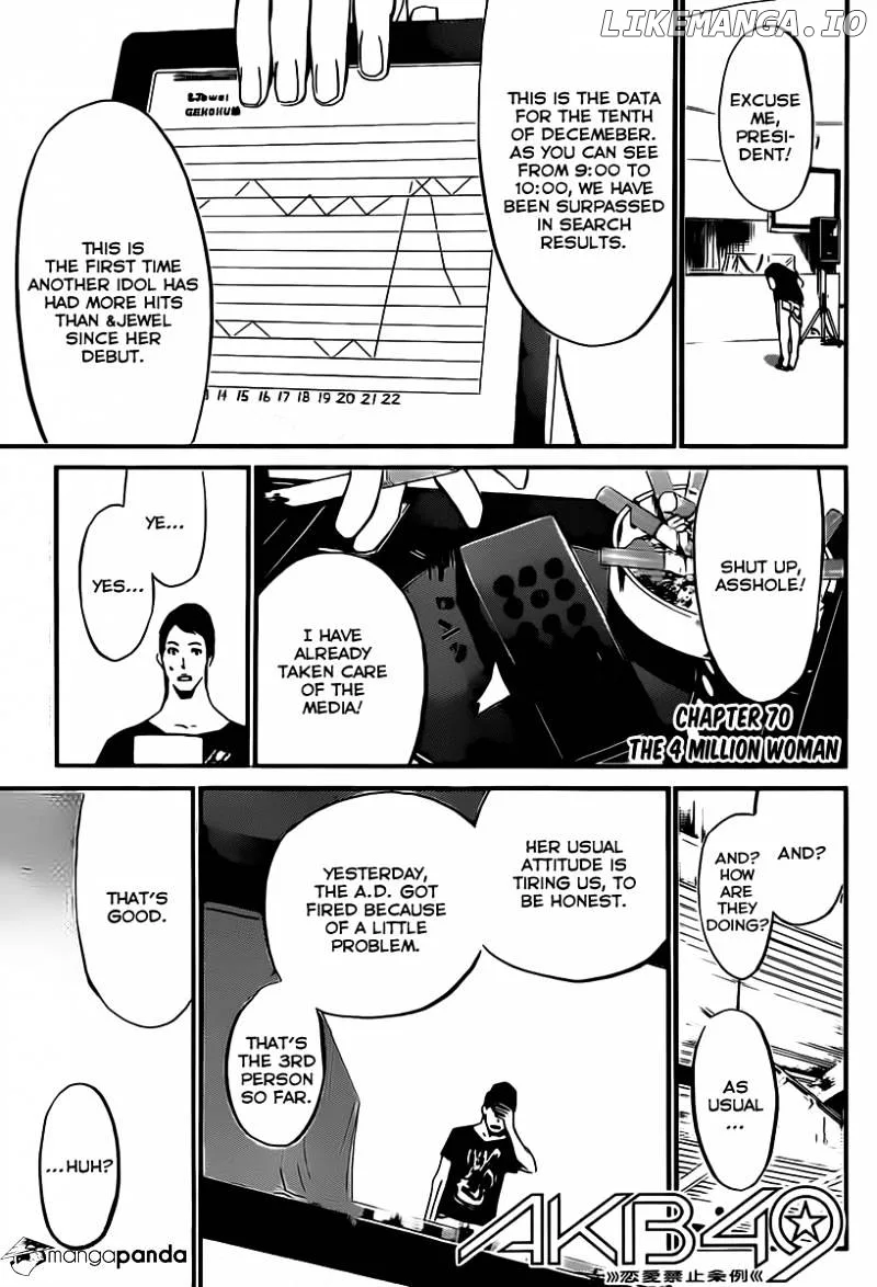 AKB49 - Renai Kinshi Jourei Chapter 70 page 2