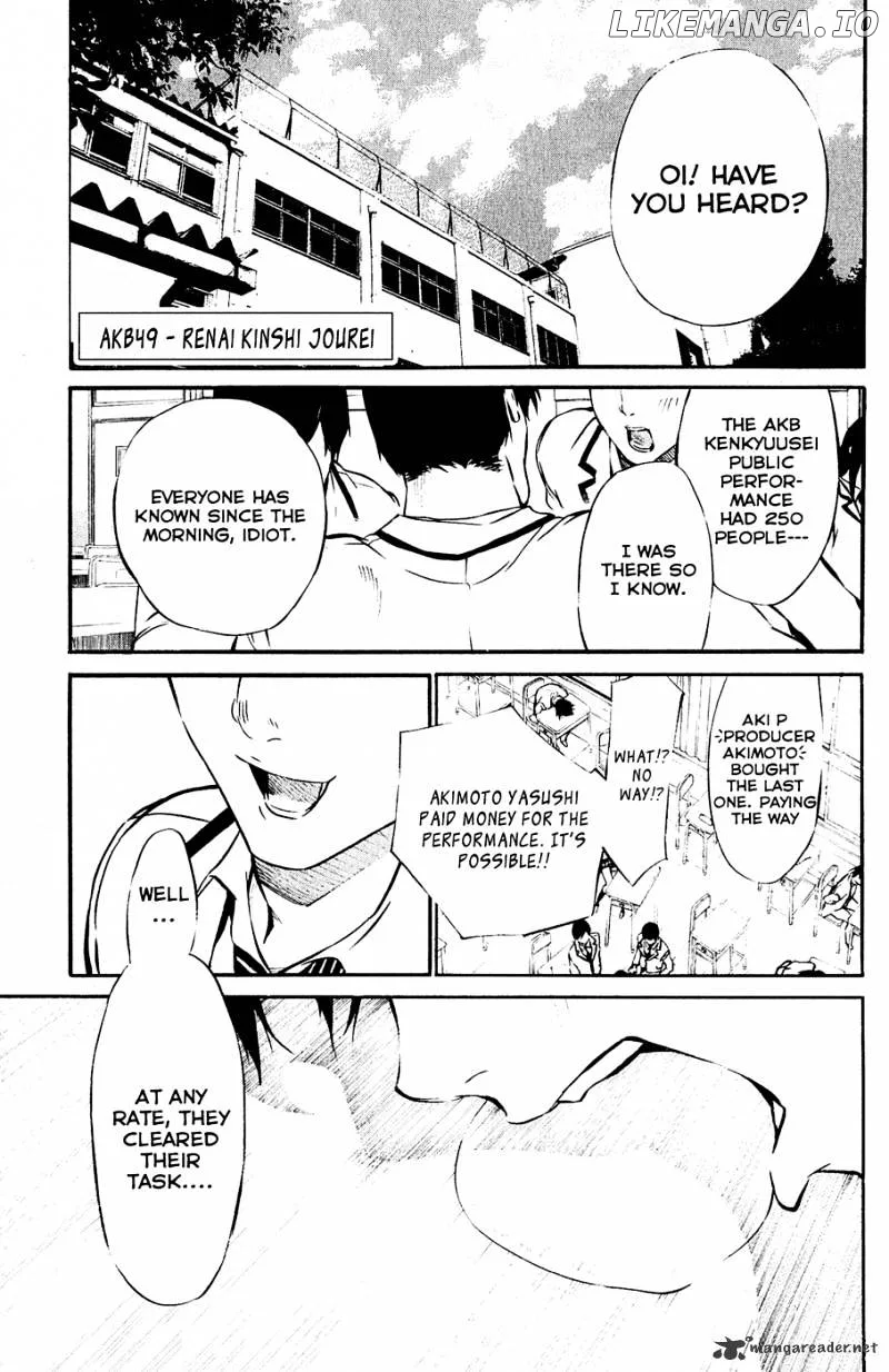 AKB49 - Renai Kinshi Jourei Chapter 38 page 3